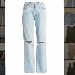 Re/Done 90's High Rise Loose Jean- SZ 25